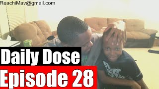 #DailyDose Ep.28 - (Feat. Lilttle Brother) - No Smoothie Challenge #G1GB