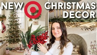 NEW TARGET HOLIDAY DECOR | CHRISTMAS DECORATING IDEAS | SHOPPING & STYLING CHRISTMAS DECORATIONS