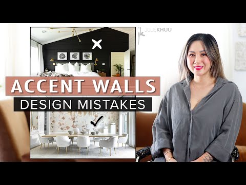COMMON INTERIOR DESIGN MISTAKES + How to Fix Them | Accent Walls Dos and Don'ts
