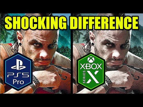 Far Cry 3 PS5 Pro vs Xbox Series X Comparison [60fps Update]