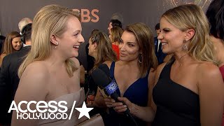 Elisabeth Moss On Response To 'The Handmaid’s Tale': 'It's Flattering' | Emmys 2017