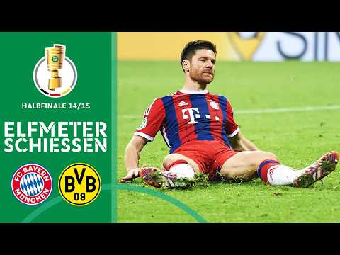 Elfer-Rutschpartie mit Alonso, Hummels & Co. | Bayern München - Borussia Dortmund – Halbfinale 2015