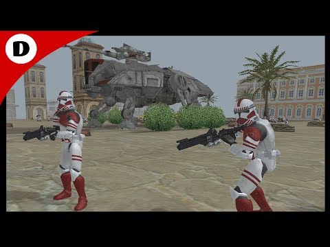NABOO CITY DEFENSE ~ 95th Coruscant Guard - Men of War Star Wars Mod