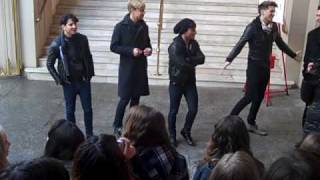 Random stuff at Honor Society&#39;s &quot;White Christmas&quot; Video Shoot