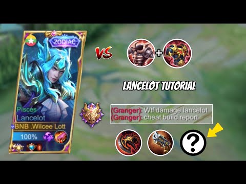LANCELOT BEST BUILD TO COUNTER ANY PHYSICAL DEFENSE! | HIGH PEN BUILD 🔥 | TUTORIAL LANCELOT 2022