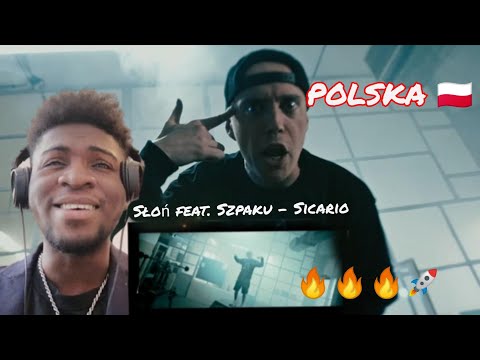 African🇬🇭Reacts to Polish🇵🇱 Rap -Słoń feat. Szpaku - Sicario  [REAKCJA] 2020
