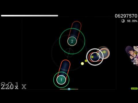 osu! | Sakimori Renka (First try) + reaction