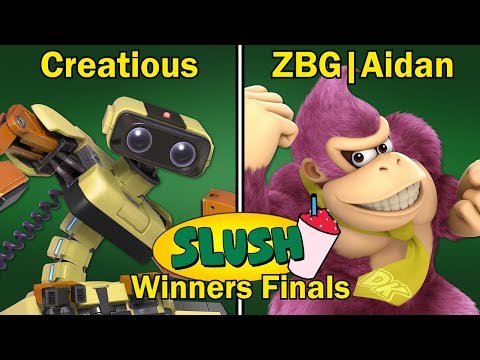 SLUSH 16 - Creatious (ROB) vs ZBG|Aidan (Donkey Kong) Winners Finals SSBU