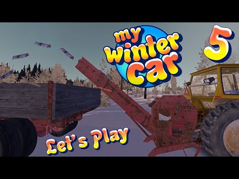My First Wood Delivery & DECODED MY VIN [ My Winter Car | MWC ]