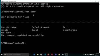 Add and Delete User Accounts With Command Prompt in Windows