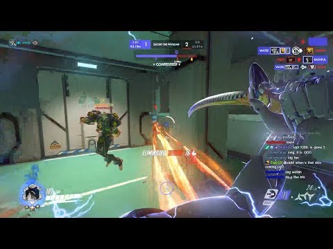 Overwatch Korean Genji God Water Has Some Nasty Genji Skills