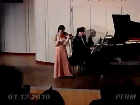 Sayaka Shoji and Oleg Poliansky play Paganini : La Campanella