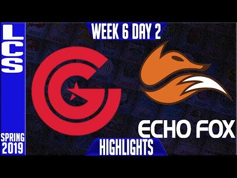 CG vs FOX Highlights | LCS Spring 2019 Week 6 Day 2 | Clutch Gaming vs Echo Fox