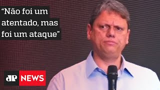 Tarcísio de Freitas fala sobre tiroteio em Paraisópolis