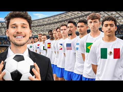 Every Country Competes in Football for $10,000!
