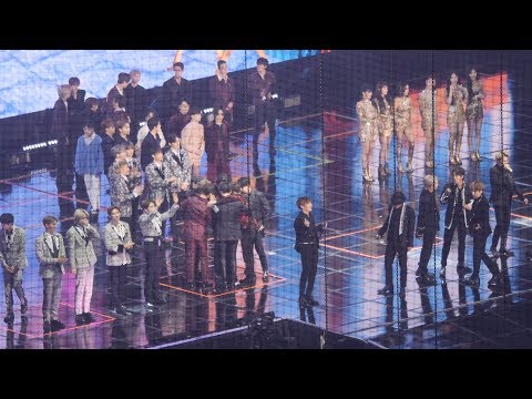 방탄소년단(BTS) 대상앵콜 전출연진(TWICE,(G)I-DLE,SEVENTEEN,GOT7) 엔딩(Ending) [4K] 직캠 Fancam by Mera