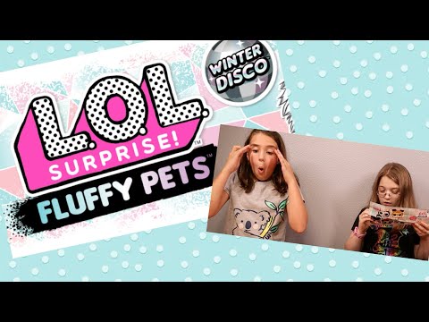 L.O.L. Surprise! Winter Disco Fuzzy Pets with Aubree