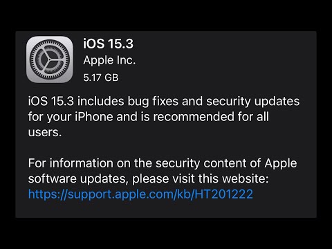 iOS 15.3 Release Candidate (RC) out ! What’s New ?