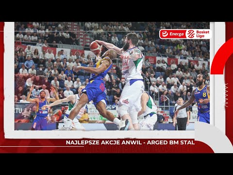 Anwil 🆚 Arged BM Stal - najlepsze akcje 🔥 #EnergaBasketLiga #PLKPL