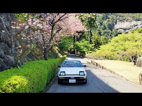 Birthday trip to 熊野那智大社 with AE86