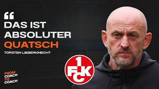 Torsten Lieberknecht (FCK): Warum mein Fußball in keine Schublade passt