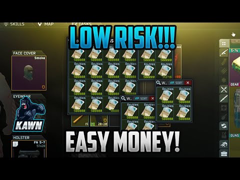 How To Make Money FAST And EASY In EFT - Escape From Tarkov - Low Risk Money Run On Interchange!