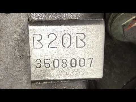 99-02 JDM HONDA CRV B20B DOHC HIGH COMPRESSION 2.0L DOHC ENGINE AWD AUTO TRANSMISSION: video still