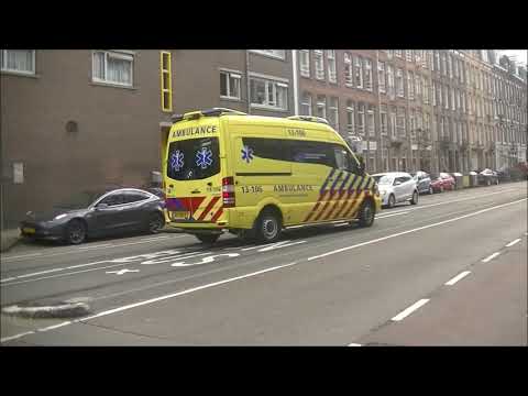 ambulance s met spoed in Amstelveen en Amsterdam