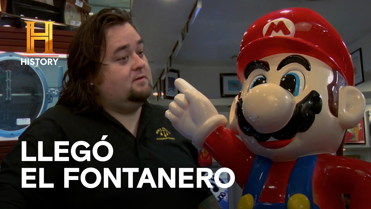 🤑 MARIO BROS GIGANTE, boceto de Delacroix 🎨 y cambio de look para Rick 😎 EL PRECIO DE LA HISTORIA