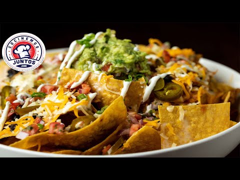 Como hacer nachos de pollo