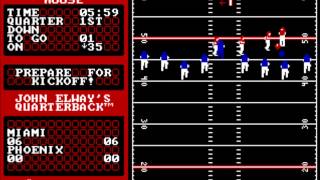 John Elway's Quarterback for the PC Booter