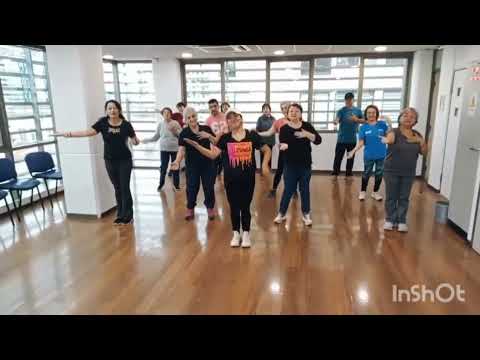 Coreografía Bolero "Quizás, quizás, quizás" Grupo de Adulto Mayor , Caja Los Andes, Temuco