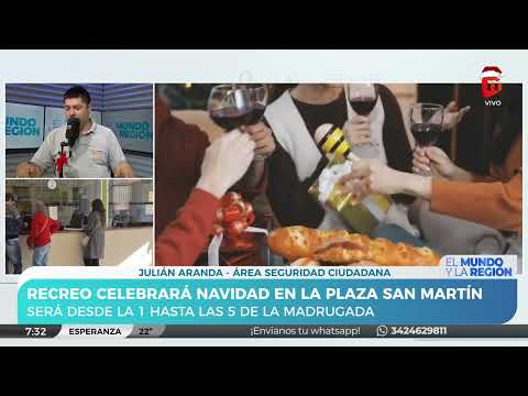 Operativos de seguridad y tránsito en Festejos Navideños de Recreo | Julián Aranda - Área seguridad