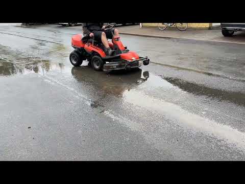 Video: Husqvarna R316TXS AWD plæneklipper 1