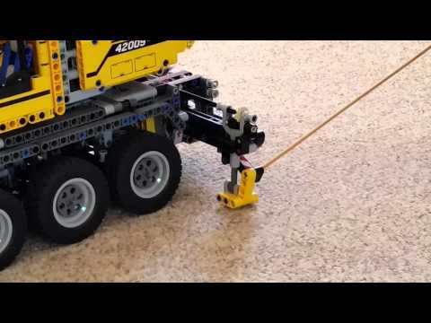 Bertram med LEGO Technic kranbil 42009 mk II