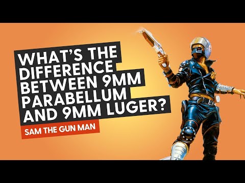What’s the difference between 9mm parabellum and 9mm luger?