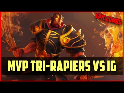 MVP.Phoenix TRI-Rapier vs iG @ TI5 DOTA 2