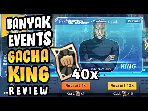 EVENT GACHA KING LIMITED CHARACTER 40 BLACK TICKET - One Punch Man The Strongest