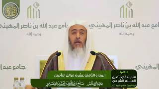 صورة المنارة الثامنة عشرة: مزالق التأصيل