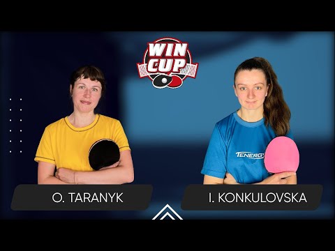 13:15 Olena Taranyk - Iryna Konkulovska West 2 WIN CUP 21.11.2023 | TABLE TENNIS WINCUP