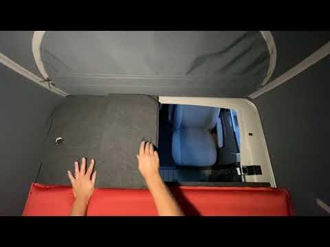 Bettverlängerung im California Schlafdach