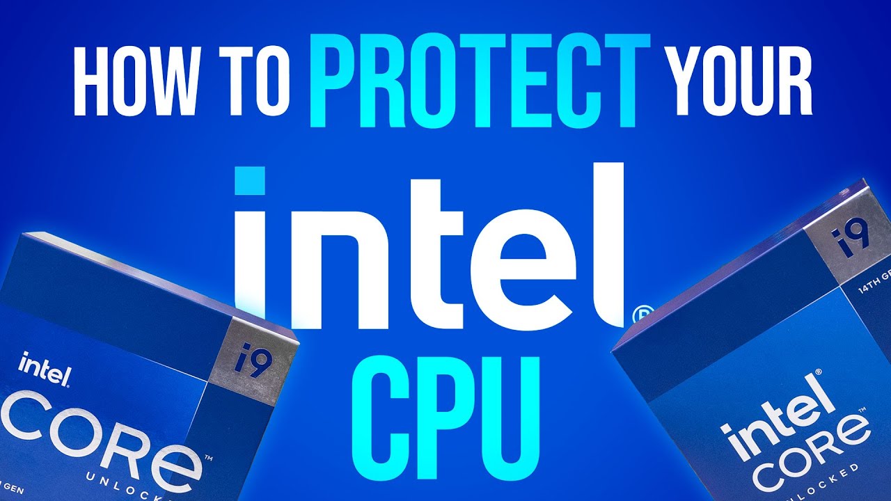 Intel Admits CPU Issues. How to Stop Instability and Protect Your CPU! - YouTube