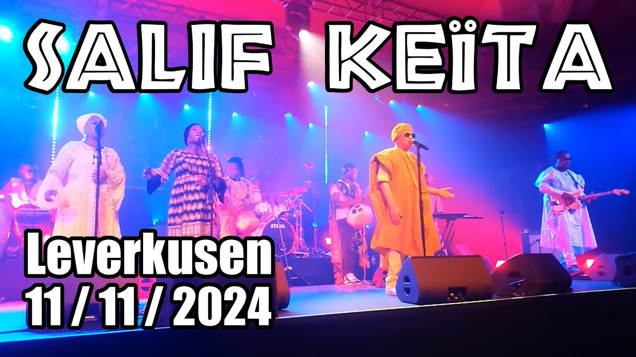 Miniature de la vidéo Salif Keïta - Nearly full performance at the 45. Leverkusener Jazztage (Forum Leverkusen) 11.11.2024 du film Salif Keïta - Festival de jazz de Leverkusen 2024