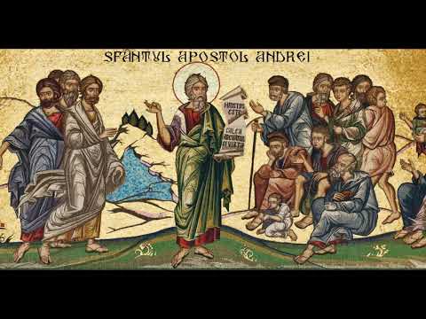 Două tropare în cinstea Sfântului Apostol Andrei
