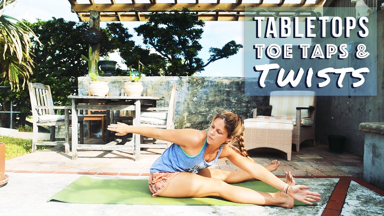 Tabletops, Toe Taps and Twists | Pilates Core Workout