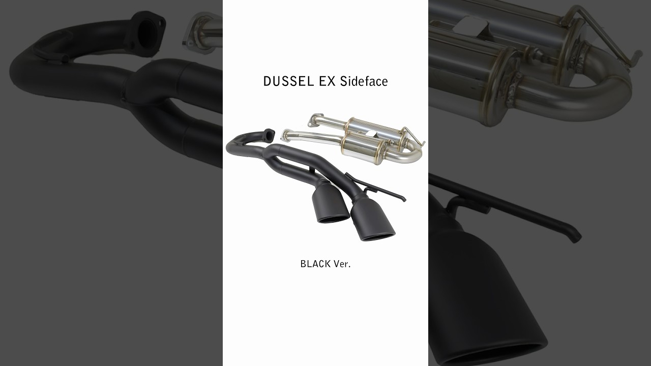 ロッソモデロサイド出しマフラー　ジムニーシエラの後サウンド。こちらはブラック耐熱塗装仕上げ。#ロッソモデロ #ジムニーシエラ #jb74