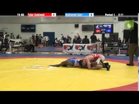 74 KG CQF - Tyler Caldwell (Sunkist Kids) vs. Nathaniel Carr (TMWC)