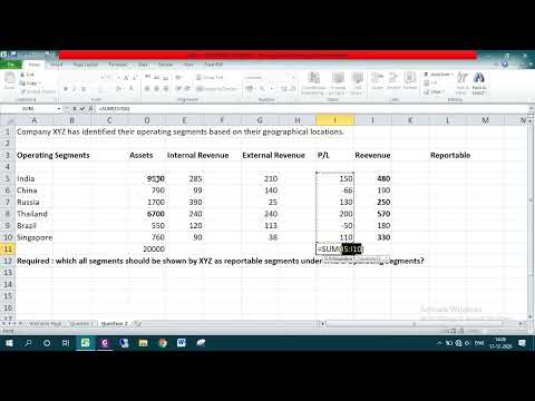 IFRS 8 | OPERATING SEGMENTS | ACCA SBR