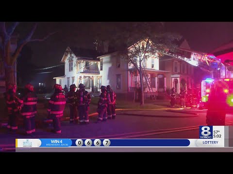 House next door to Susan B. Anthony home catches fire, tenants evacuated