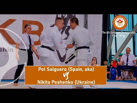 6 WKB EC,  Final -90 Pol Salguero (Spain, aka) - Nikita Peshenko (Ukraine)